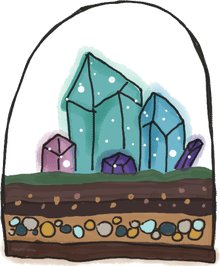 terrarium illustration